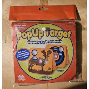 Parris Pop Up Target Practice Rubber Bullet Gun Shooting Portable Targets Kids